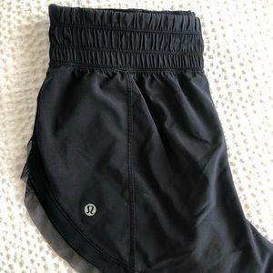 Lulu Lemon Black running Short